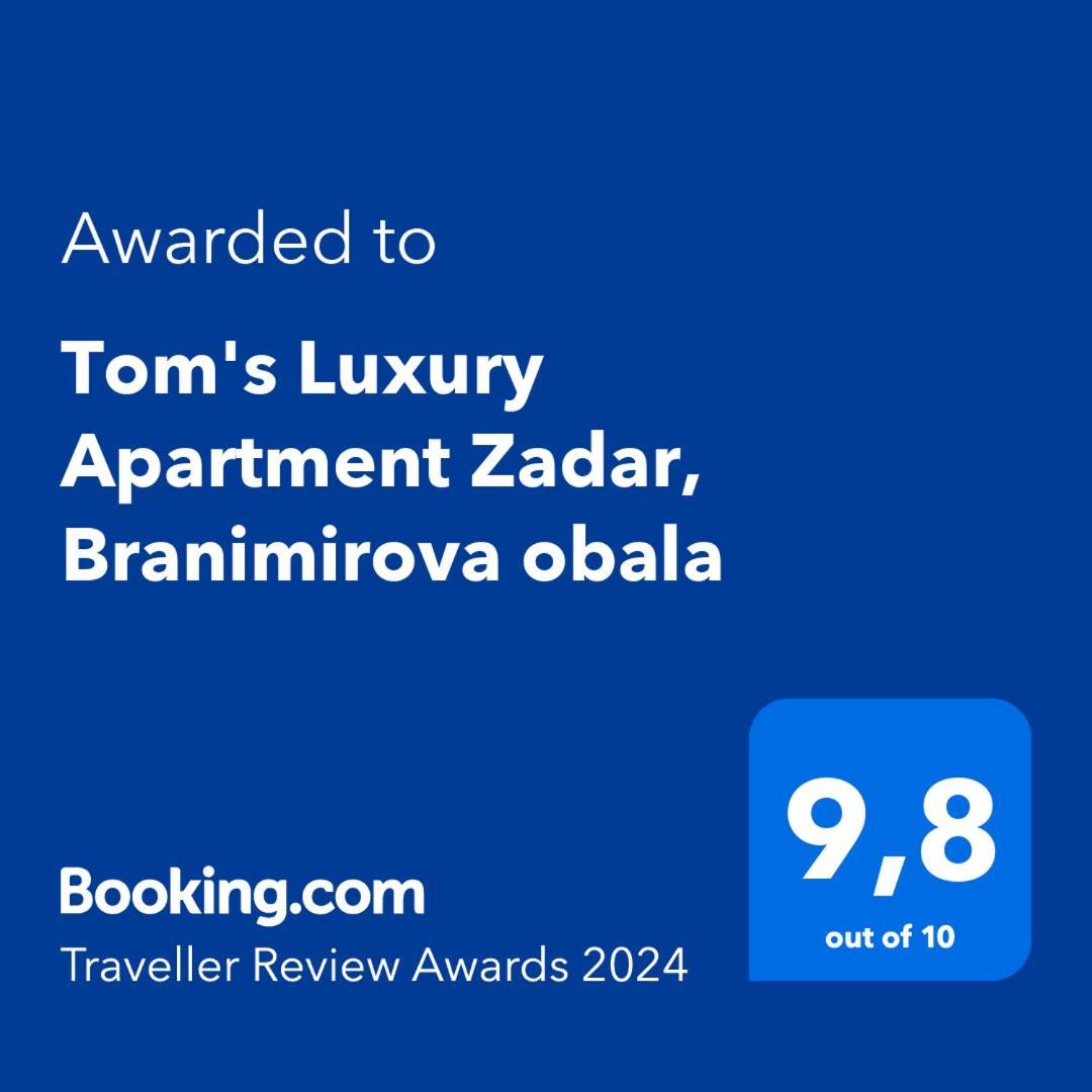 Tom'S Luxury Apartment Zadar, Branimirova Obala Buitenkant foto